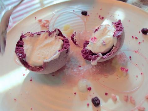 Cassis Plum Dessert