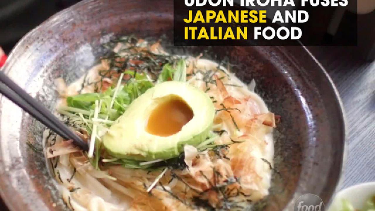 Japanese-Italian Fusion Udon