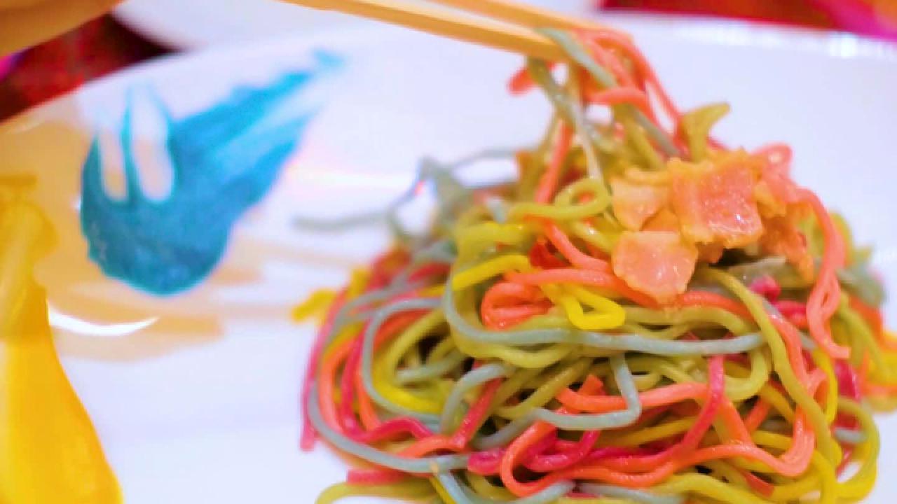 Kawaii Monster Rainbow Food