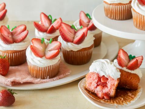 Strawberry Shortcake Cupcakes