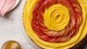 Rose Cheesecake Tart