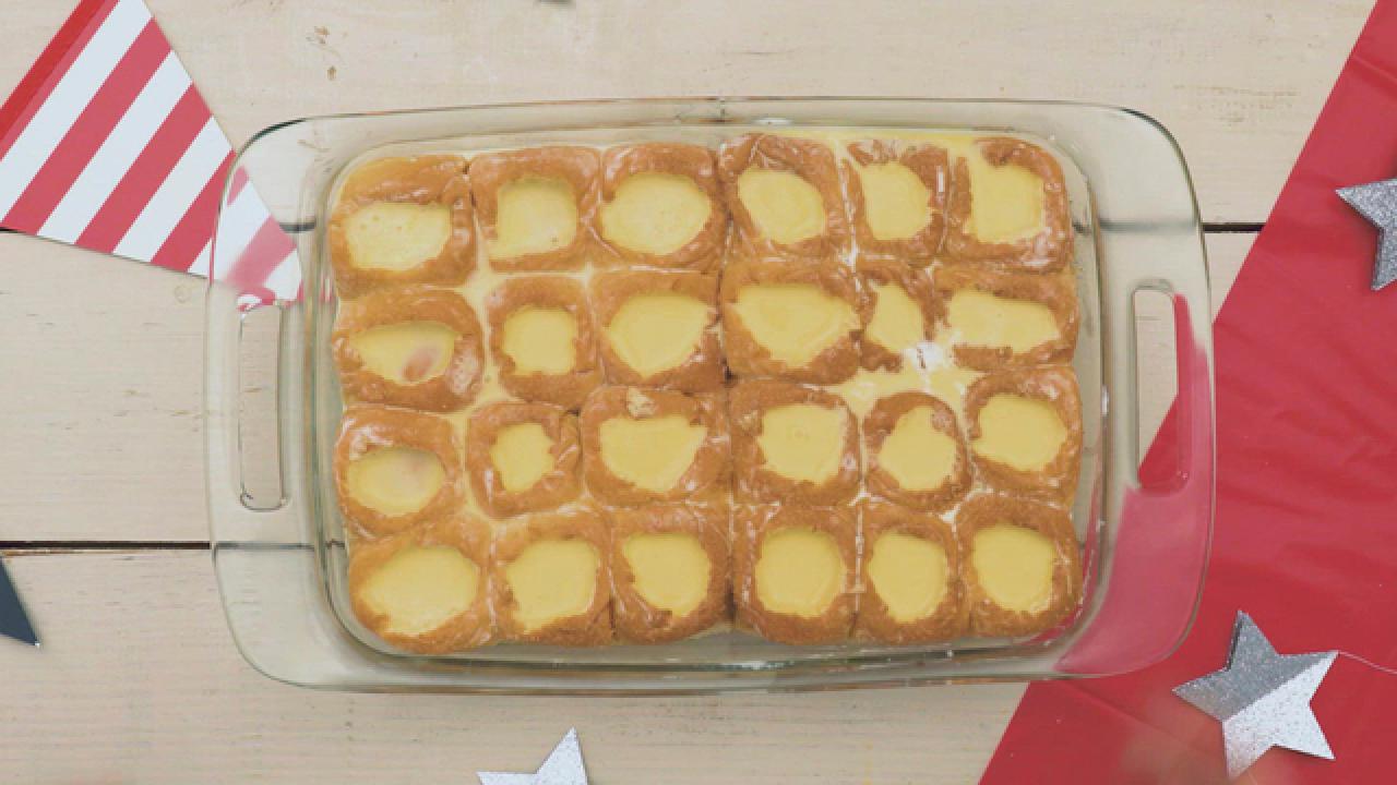 Sweet Roll Bread Pudding