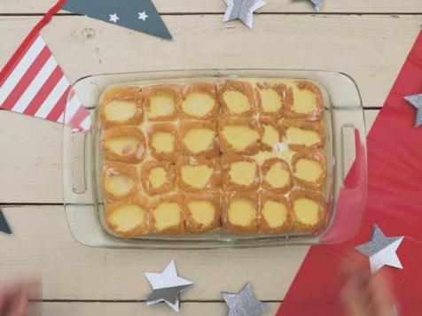 Sweet Roll Bread Pudding