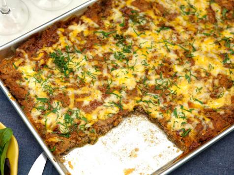 Cheesy Dijon-Balsamic Sheet Pan Meatloaf
