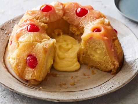 Boozy Piña Colada Bundt Cake
