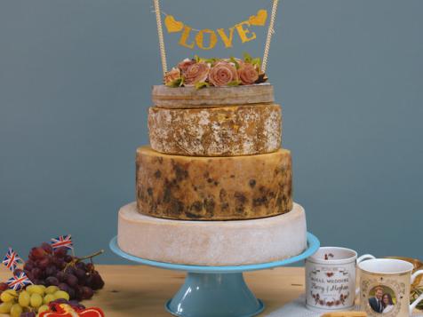 Cheese-Wheel Wedding Cake