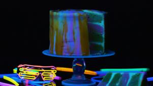 Glow-in-the-Dark Cake