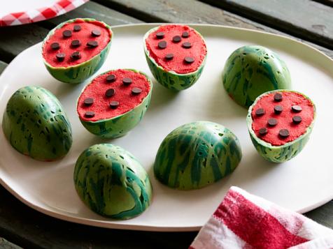 Mini Watermelon Cake Cups