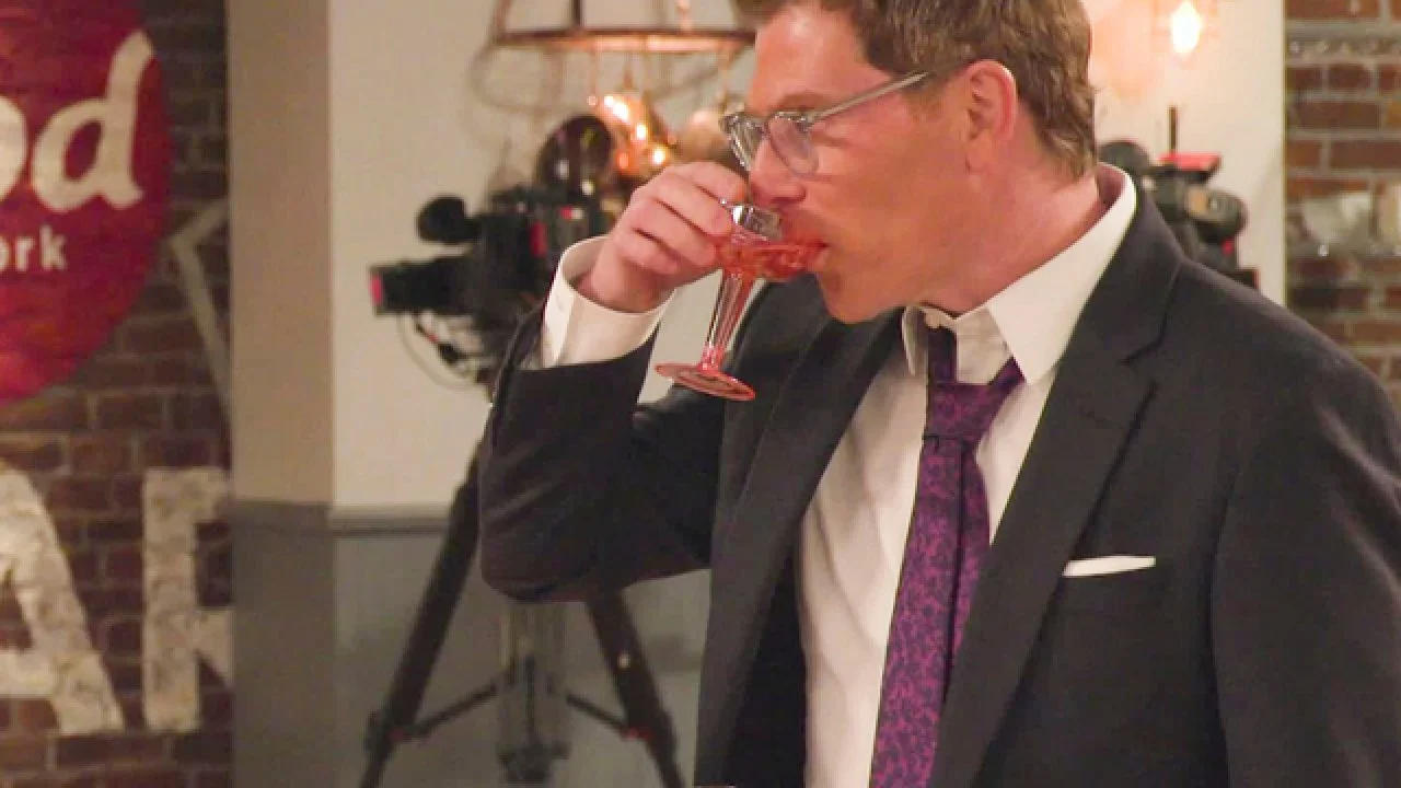 Bobby and Giada Play Prosecco Pong