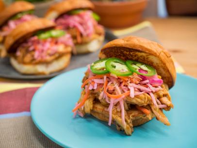Instant Pot Hawaiian Pulled Chicken Sandwiches Recipe | Food Network ...