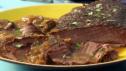 Beer, Ginger and Garlic Brisket