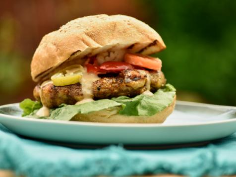 Chicken Shawarma Burgers