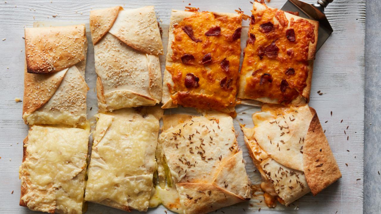 Four-Flavor Sheet Pan Quesadilla