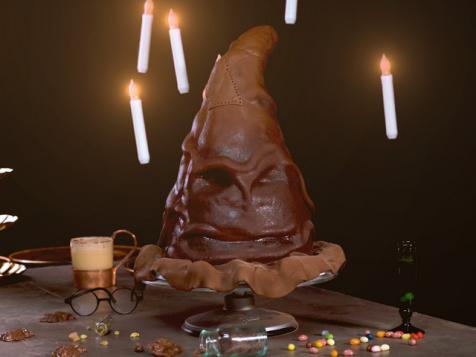 Harry Potter-Inspired Sorting Hat Cake
