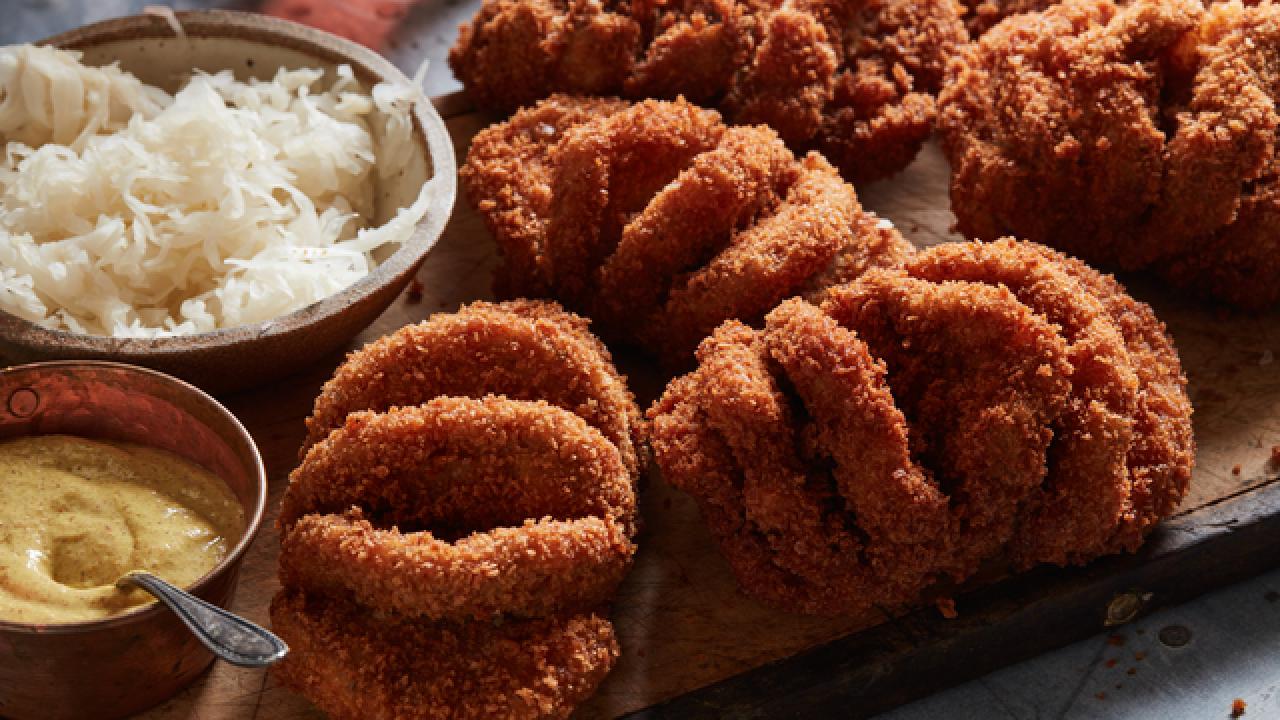 Hasselback Pork Schnitzel