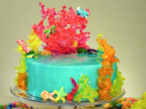 Sugar Coral Cake