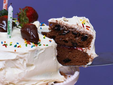 Berry Chocolate Birthday Cake