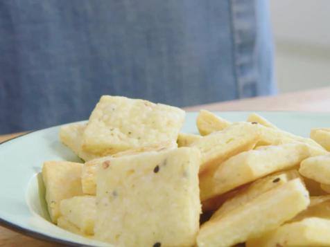 Everything Cheese Crackers