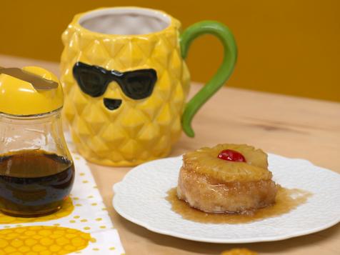 Pineapple Upside Down Mug Cake