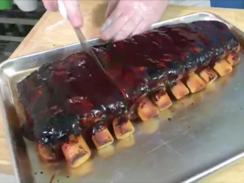 Giant Rack of Ribs Cake