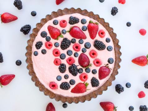 No-Bake Mixed Berry Tart