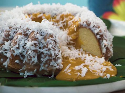 Mango-Coconut Lava Cake