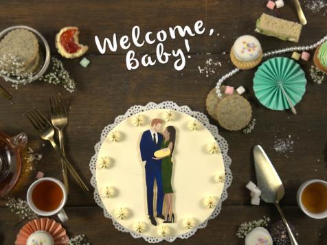 Baby Sussex Stork Cookies