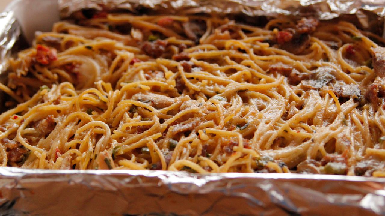 Spicy Chicken Spaghetti