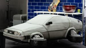 Back to the Future Cake