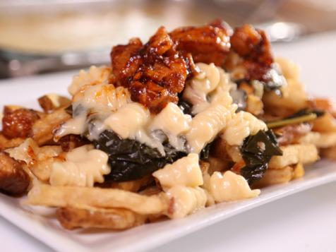 Pork Belly Mac and Cheese Fry