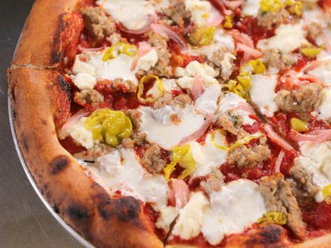 Nick's Cosmic Meatball Pizza