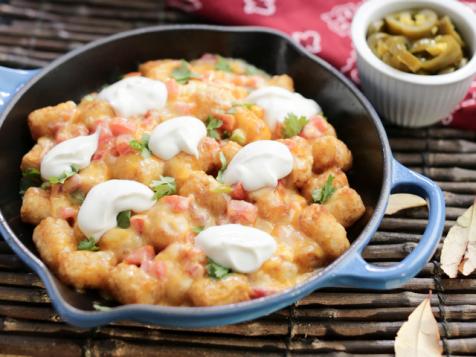 Crispy Cheesy Nacho Tots