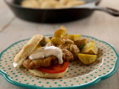 Chicken Fried Steak Sliders