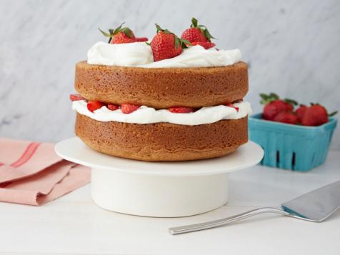 Strawberry Country Cake