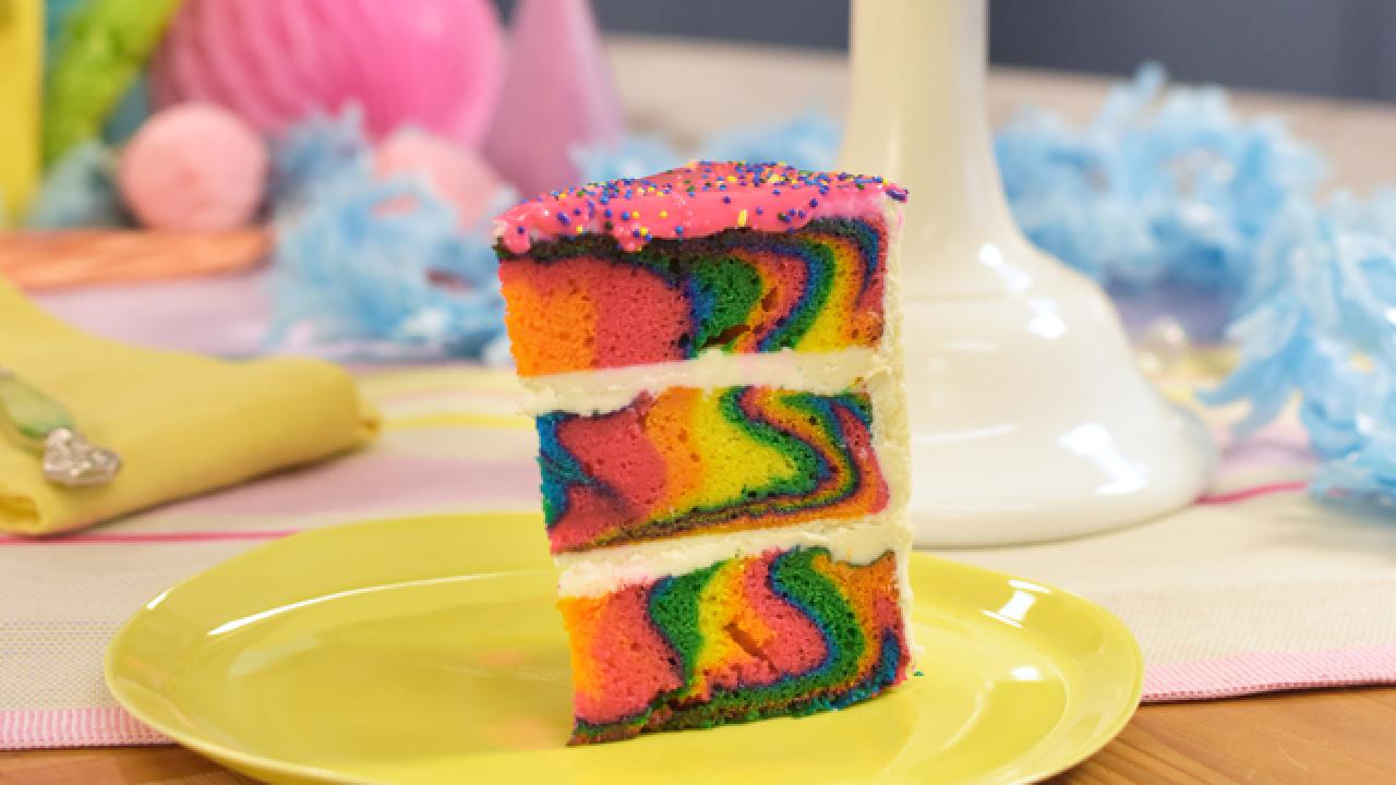 The Tie Dye Cake