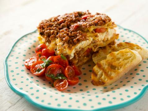 Loaf Pan Lasagna