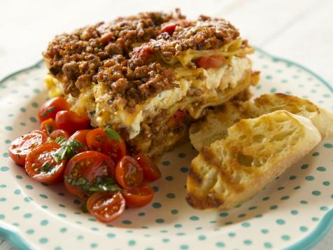 Loaf Pan Lasagna