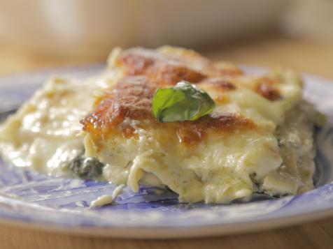 White Spinach-Artichoke Lasagna