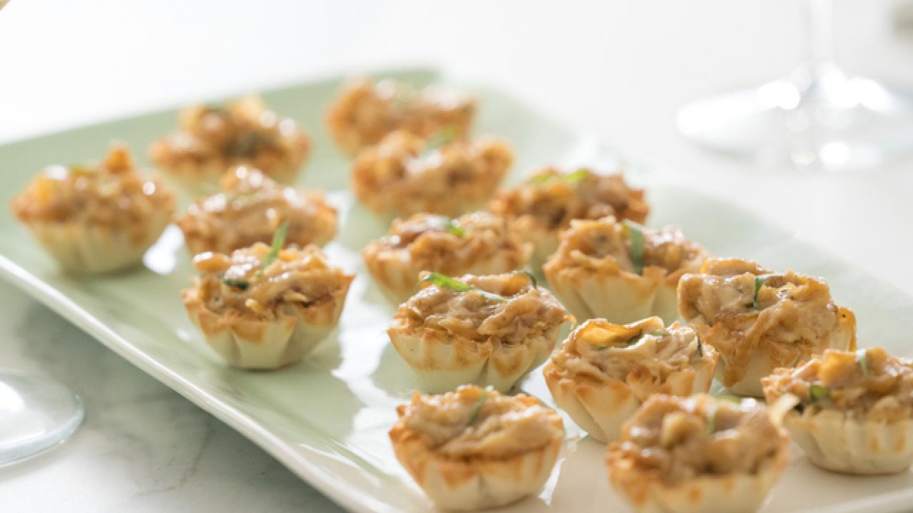 Onion and Goat Cheese Tartlets