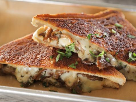 Mushroom Gruyere Grilled Cheese