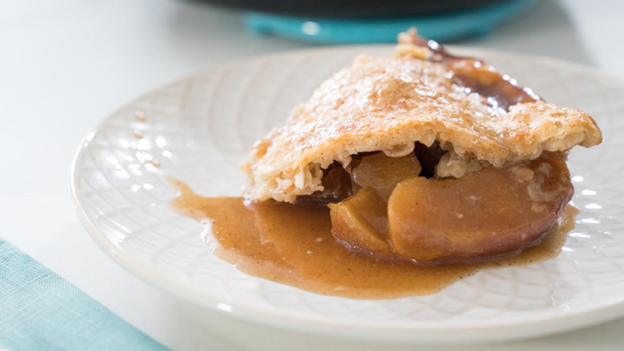 Peach and Brown Butter Skillet Pie