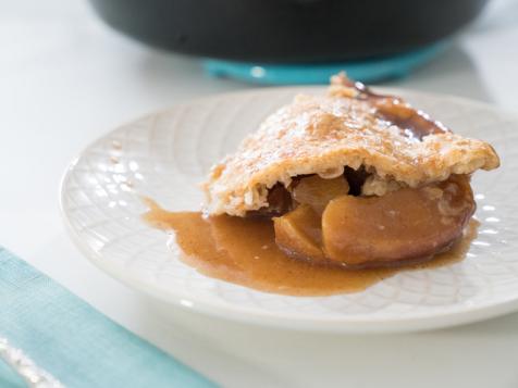 Peach and Brown Butter Skillet Pie
