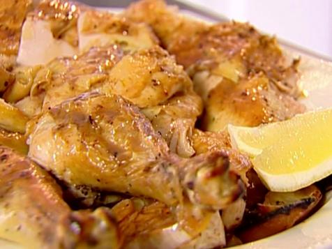 Lemon and Garlic Roast Chicken