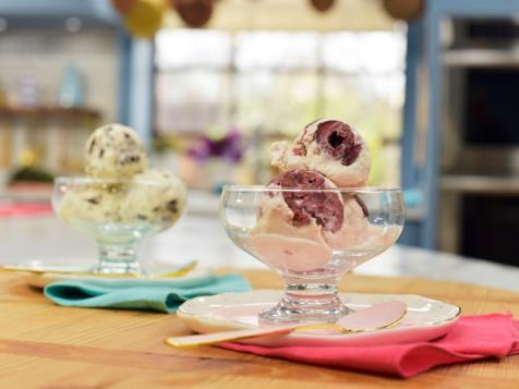 No-Churn Cherries 'n' Creme Ice Cream