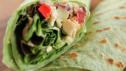 Heavenly Hummus Wrap with Homemade Hummus