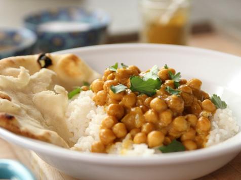 Chickpea Curry with Rice