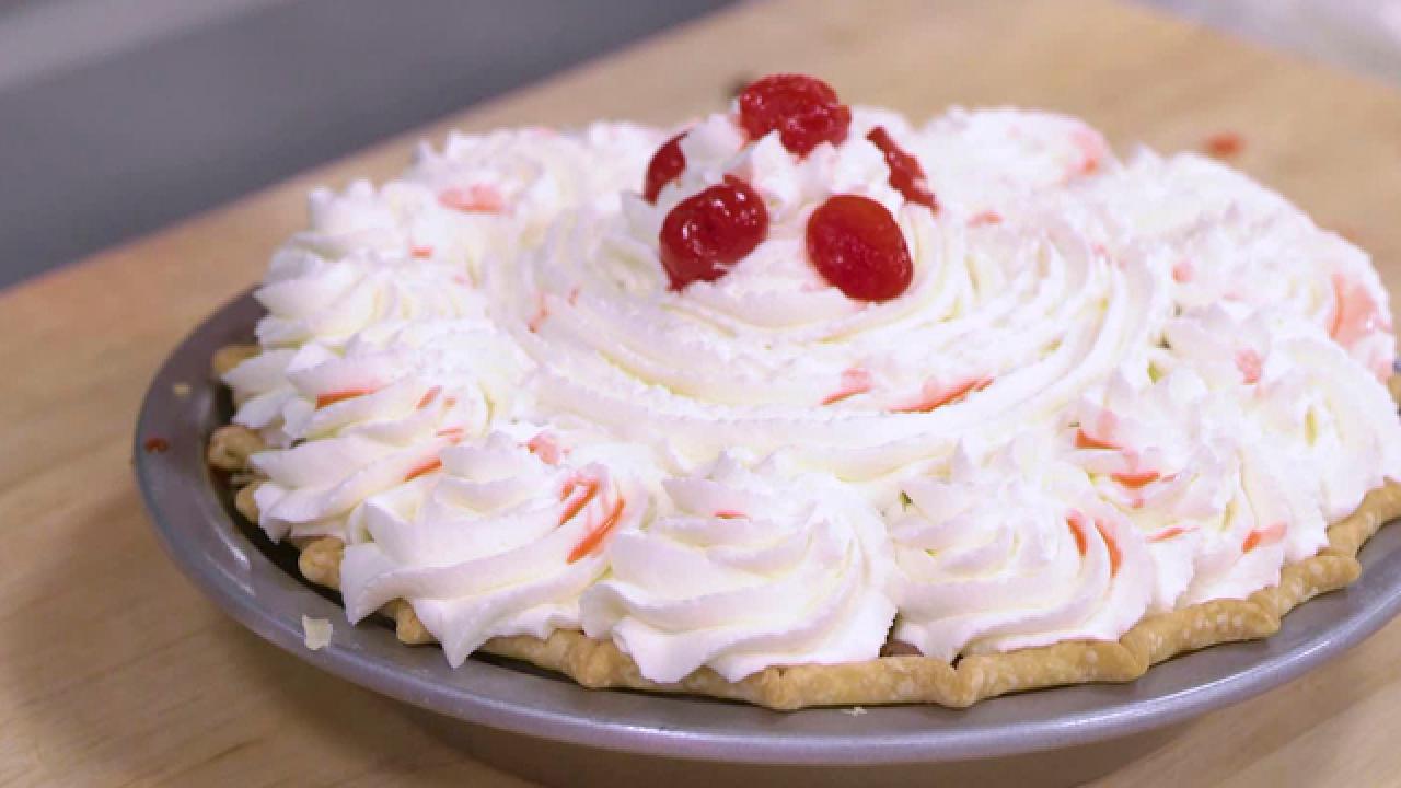 Bourbon-Soaked Cherry-Chocolate Mousse Pie
