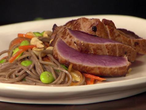 Soba Noodle Salad with Edamame
