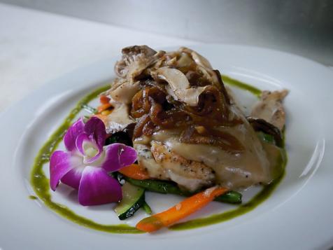Stuffed Chicken with Gravy