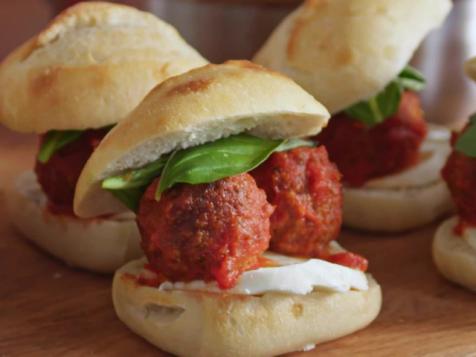 Meatless Meatball Sliders